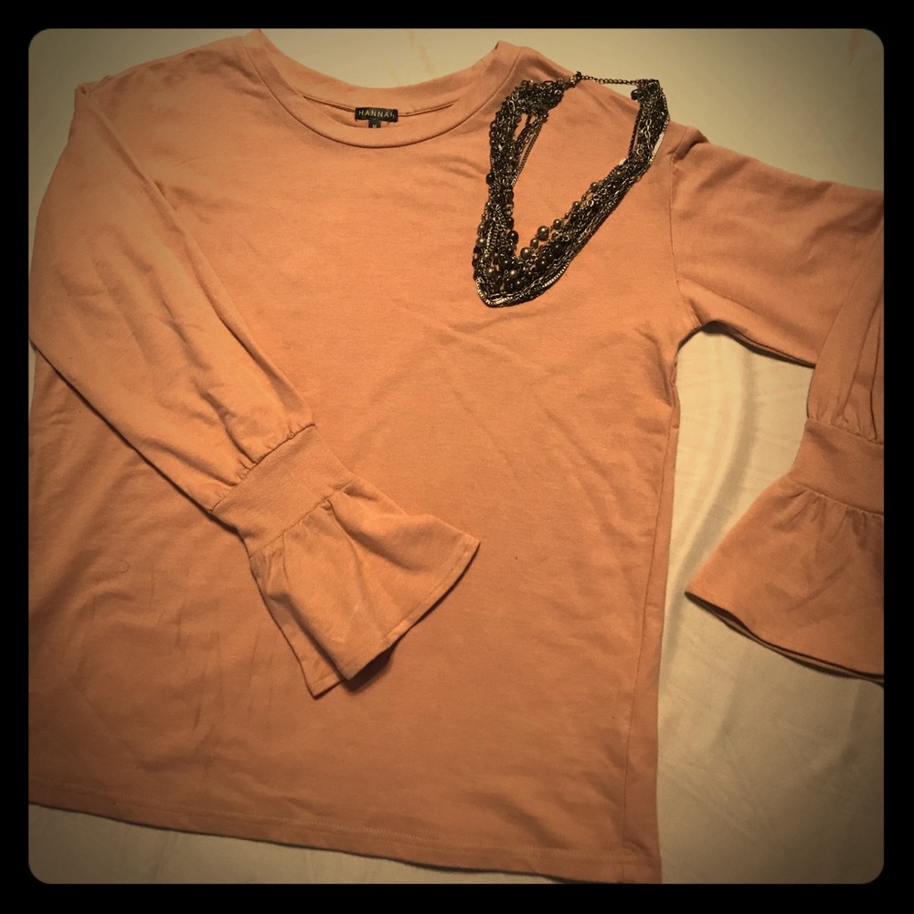 Hannah bell sleeve sweatshirt